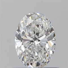 0.70ct Oval Natural Diamond (Colour E, Clarity IF, GIA Certified)