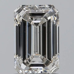 1.10ct Emerald Lab Grown Diamond (Colour G, Clarity VS2, IGI Certified)