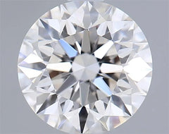 1.10ct Round Natural Diamond (Colour G, Clarity IF, Cut EX, IGI Certified)