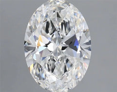 1.50ct Oval Lab Grown Diamond (Colour E, Clarity FL, IGI Certified)