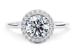 Daniella - Round - Labgrown Diamond Halo Engagement Ring