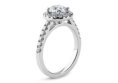 Jianna - Round - Labgrown Diamond Halo Engagement Ring