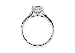 Angelina - Heart - Labgrown Diamond, Diamond Band Engagement Ring