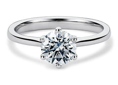 Alessia - Round - Labgrown Diamond Solitaire Engagement Ring