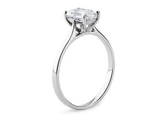 Isabella - Emerald - Labgrown Diamond Solitaire Engagement Ring