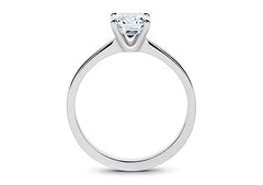 Lucia - Asscher - Labgrown Diamond Solitaire Engagement Ring