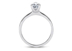 Lucia - Pear - Labgrown Diamond Solitaire Engagement Ring