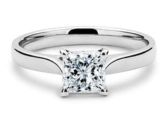 Isabella - Princess - Labgrown Diamond Solitaire Engagement Ring
