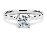 Isabella - Cushion - Labgrown Diamond Solitaire Engagement Ring