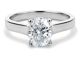 Bianca - Oval - Labgrown Diamond Solitaire Engagement Ring