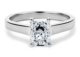 Bianca - Radiant - Labgrown Diamond Solitaire Engagement Ring