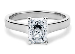 Bianca - Radiant - Labgrown Diamond Solitaire Engagement Ring