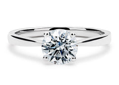 Lucia - Round - Labgrown Diamond Solitaire Engagement Ring
