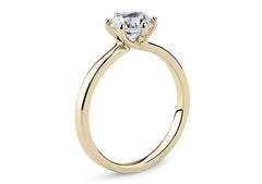 Alessia - Round - Natural Diamond Solitaire Engagement Ring