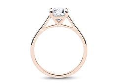 Rosanna - Round - Natural Diamond Solitaire Engagement Ring