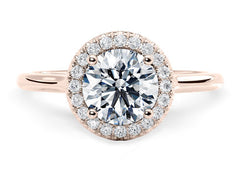 Daniella - Round - Labgrown Diamond Halo Engagement Ring