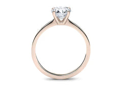 Lucia - Round - Labgrown Diamond Solitaire Engagement Ring