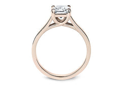 Bianca - Cushion - Natural Diamond Solitaire Engagement Ring