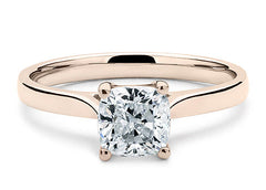 Isabella - Cushion - Labgrown Diamond Solitaire Engagement Ring