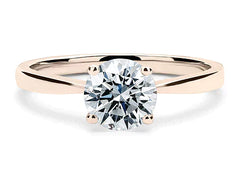Lucia - Round - Labgrown Diamond Solitaire Engagement Ring