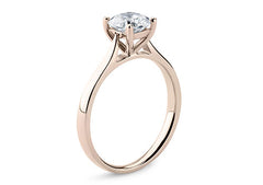 Isabella - Cushion - Natural Diamond Solitaire Engagement Ring