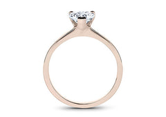 Lucia - Heart - Labgrown Diamond Solitaire Engagement Ring