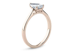 Isabella - Pear - Labgrown Diamond Solitaire Engagement Ring