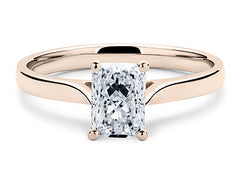 Isabella - Radiant - Labgrown Diamond Solitaire Engagement Ring