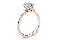 Elisa - Round - Natural Diamond Solitaire Engagement Ring