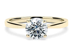Lucia - Round - Labgrown Diamond Solitaire Engagement Ring