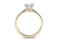 Lucia - Round - Natural Diamond Solitaire Engagement Ring