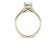 Bianca - Radiant - Natural Diamond Solitaire Engagement Ring
