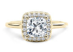 Daniella - Cushion - Labgrown Diamond Halo Engagement Ring