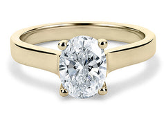 Bianca - Oval - Labgrown Diamond Solitaire Engagement Ring
