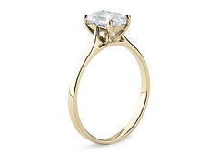 Isabella - Emerald - Natural Diamond Solitaire Engagement Ring