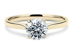 Isabella - Round - Labgrown Diamond Solitaire Engagement Ring