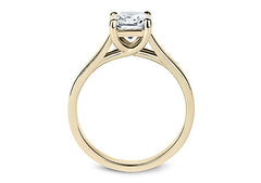 Bianca - Cushion - Natural Diamond Solitaire Engagement Ring