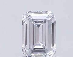 0.55ct Emerald Lab Grown Diamond (Colour H, Clarity VS1, IGI Certified)