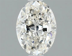 0.70ct Oval Natural Diamond (Colour F, Clarity VS2, Cut EX, GIA Certified)