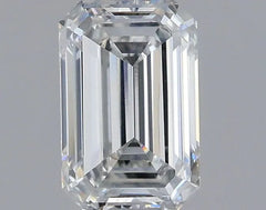 0.99ct Emerald Lab Grown Diamond (Colour G, Clarity VVS2, IGI Certified)