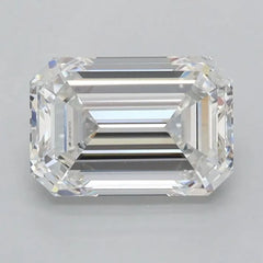 1.50ct Emerald Lab Grown Diamond (Colour E, Clarity FL, IGI Certified)