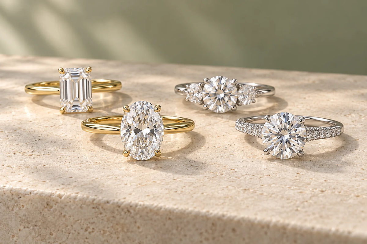 Princess Cut Engagement Rings — Primo Diamonds, Hatton Garden