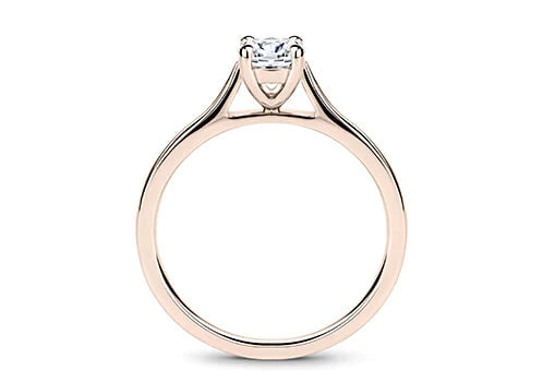 Isabella - Oval - Natural Diamond Solitaire Engagement Ring