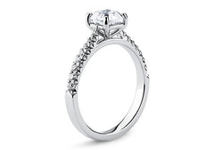 Bella - Asscher - Labgrown Diamond, Diamond Band Engagement Ring