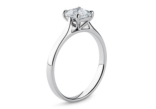 Isabella - Asscher - Labgrown Diamond Solitaire Engagement Ring