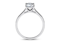 Bianca - Asscher - Labgrown Diamond Solitaire Engagement Ring