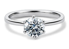 Elisa - Round - Labgrown Diamond Solitaire Engagement Ring