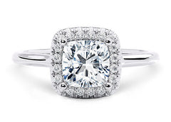 Daniella - Cushion - Labgrown Diamond Halo Engagement Ring
