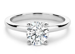 Gabriella - Round - Labgrown Diamond Solitaire Engagement Ring