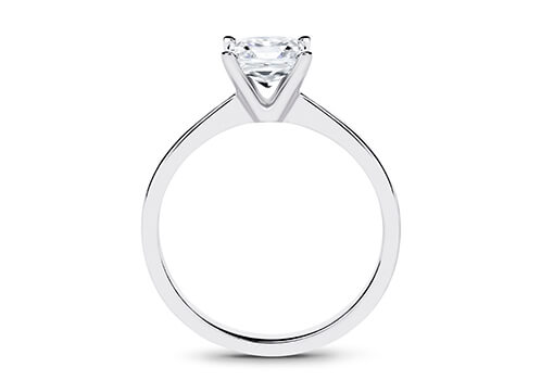 Lucia - Princess - Labgrown Diamond Solitaire Engagement Ring